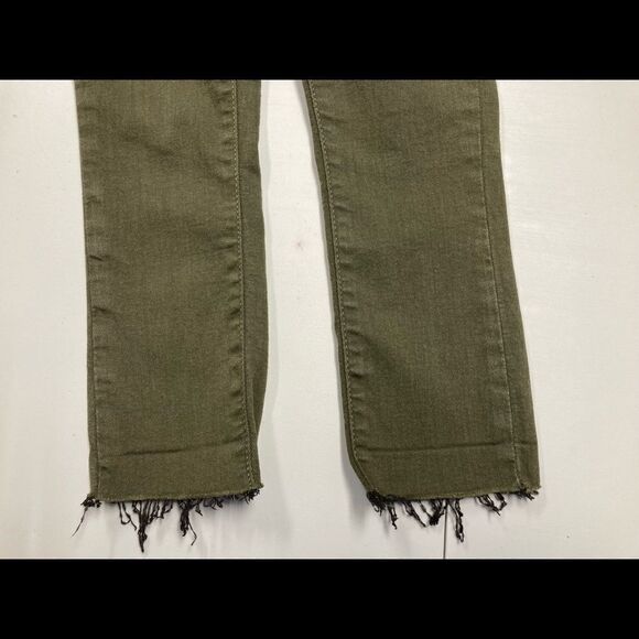 FREE PEOPLE, Women’s Jeggings, Green,Sz 26,stretch Inseam 26” - Picture 6 of 10